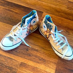 Wonder Woman Converse High Tops